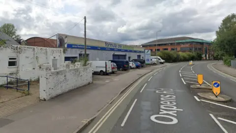 Google Google street view of a white brick building which was a former nightclub next door to the formula one autocentre, a car garage.