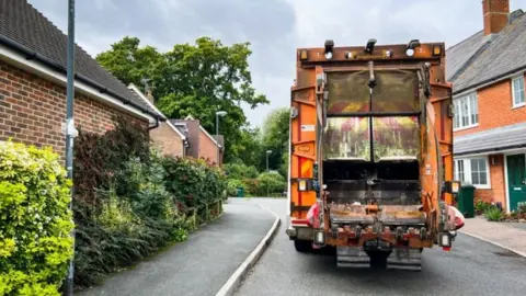 Getty Images Bin lorry