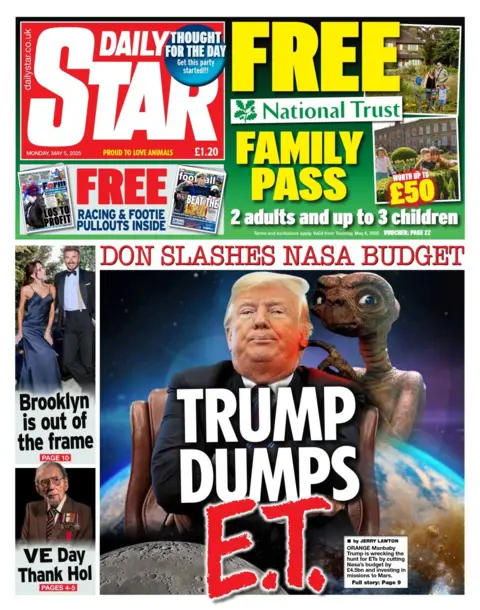  Trump dumps ET