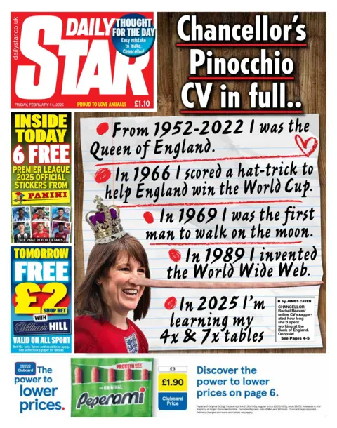 The Daily Star front page