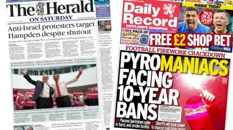 Scotland's papers: 25 May