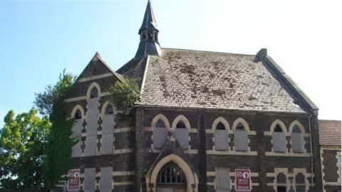 Cardiff council report How the church, on Splott Road, looked in 2016