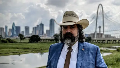 William Busby Daniel Serralde, chief of staff for the Dallas county Republican party.