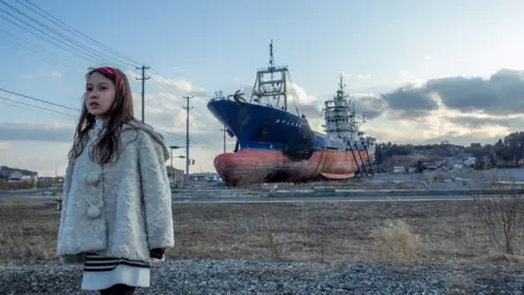 Getty Images ship tsunami