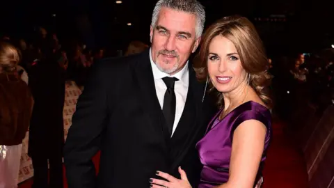 PA Paul Hollywood and his wife Alex