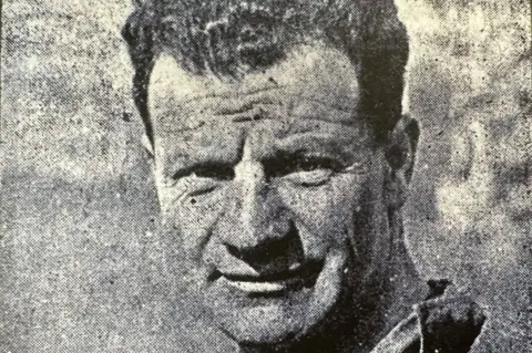 National Football Museum Black and white picture of Jack Greenwell