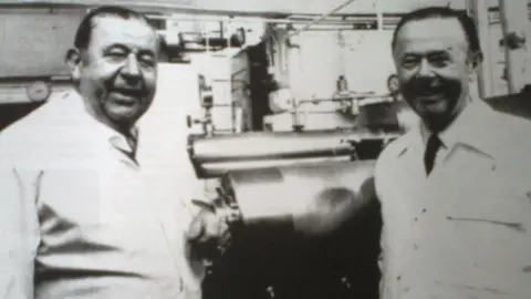 Lakenham Creamery Ronnie and Chris Aldous - Christmas's sons