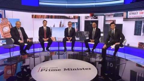 AFP/ JEFF OVERS-BBC Leadership debate