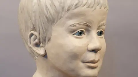 Bavarian police  A facial reconstruction of the child