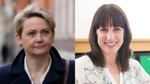 Getty Images Yvette Cooper and Rachel Reeves