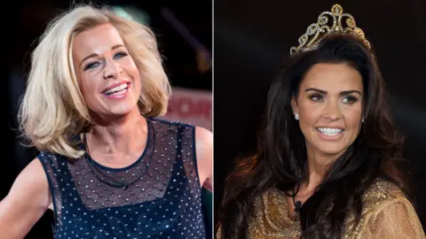 Getty Images Katie Hopkins and Katie Price