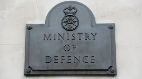 PA Sign at Ministry of Defence