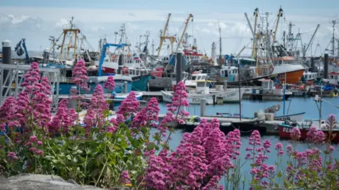 Getty Images Cornish fishing vessels