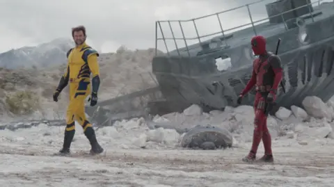 Disney Wolverine (left) and Deadpool (right)