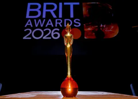 Brit Awards Brit Award trophy