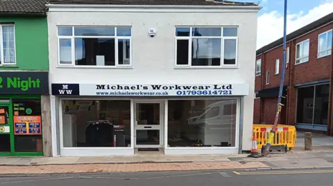 Michael Titcombe Michael's Workwear after the rebuild