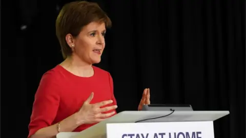 AFP Nicola Sturgeon
