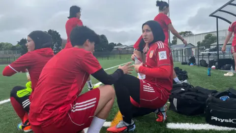 Afghan Women United players