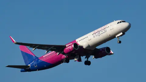 Getty Images Wizz Air plane