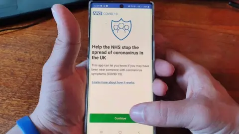 Getty Images NHS app