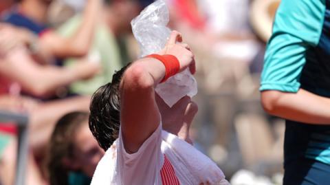 Britain's Jack Draper at Roland Garros