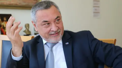 Bulgaria's Deputy Prime Minister Valeri Simeonov