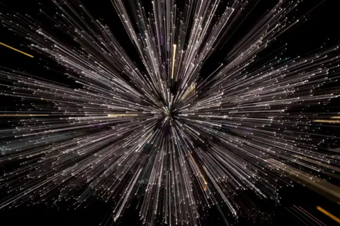 Shane Barker A firework exploding