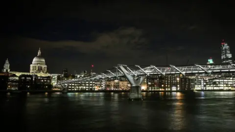 Matt Alexander/PA Media Millennium Bridge