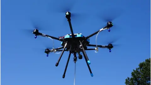 LDT Sanitation drone from Lucid Drones Technologies