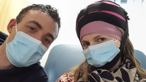 Lowri Mai Loader Lowri Mai Loader, with her husband Gwyn