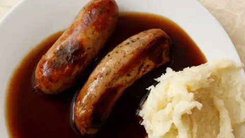 Reuters sausages and mashed potatoes