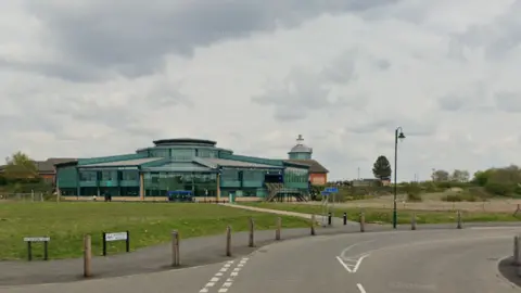 Google Maps Street view of Serpentine Green shopping centre 