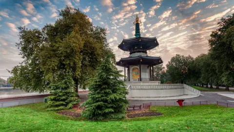 Getty Images Battersea Park's Peace Pagoda.