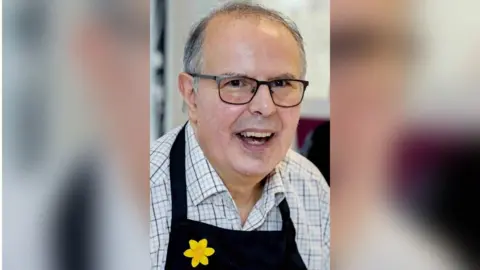 Stephen Garnett Photography Jose Gaglioni who uses the Marie Curie Hospice in Newcastle