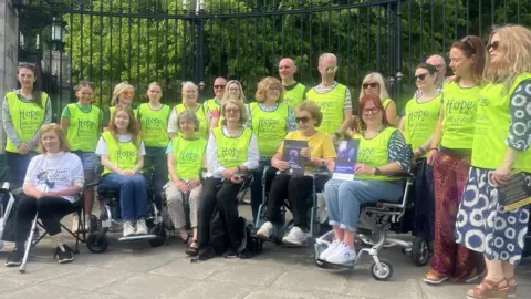 Group shot of campaigners