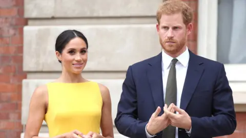 PA Media The Duke and Duchess of Sussex