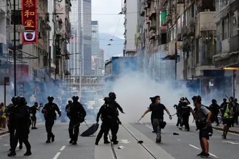 Reuters Protest in Hong Kong in 2020