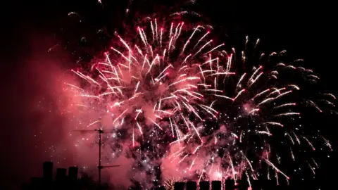 Thomas Feige Fireworks in Edinburgh
