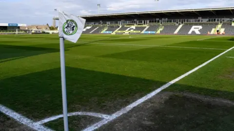 Rex Features Forest Green's stadium