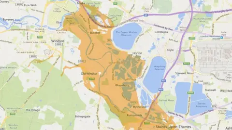 EA Royal Borough of Windsor and Maidenhead flood alerts