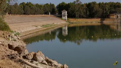 Getty Images Cubillas reservoir in Granada, Spain, 3 Aug 22