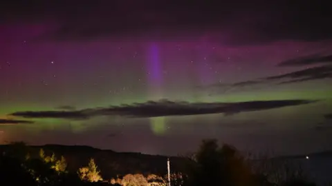 Sound-of-islay/BBC Weather Watchers Aurora