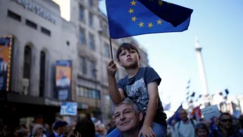 Reuters The People's Vote march in London