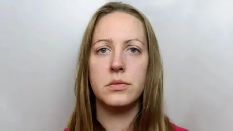 Cheshire Police Lucy Letby mugshot