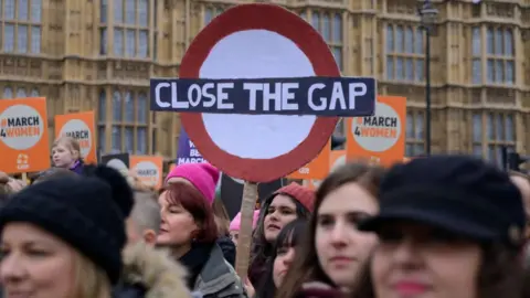 Getty Images The March4Women event taking place in London