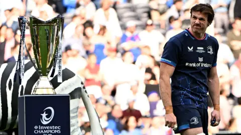 Ryan Baird looks dejected at the Champions Cup