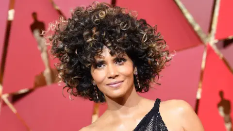 Getty Images Halle Berry at the 2017 Oscars