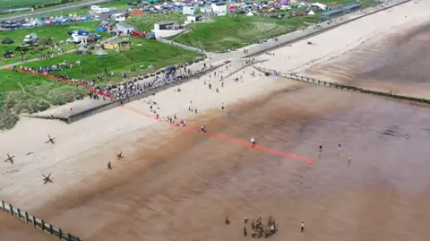 Paul Appleby An aerial shot of Blyth beach, Northumberland