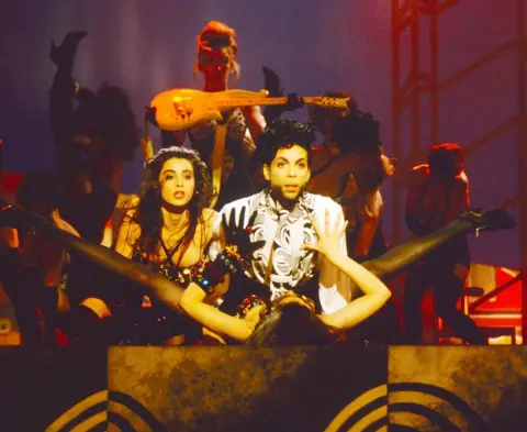 Getty Images A still from the video for Gett Off