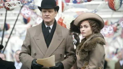 AP/The Weinstein Company Colin Firth and Helena Bonham Carter